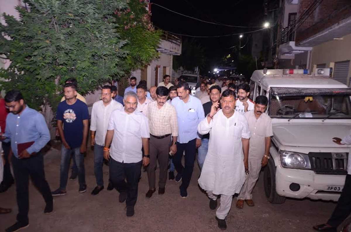 नींद से जागे ऊर्जा मंत्री, महीनों बाद याद आई जलभराव की समस्या